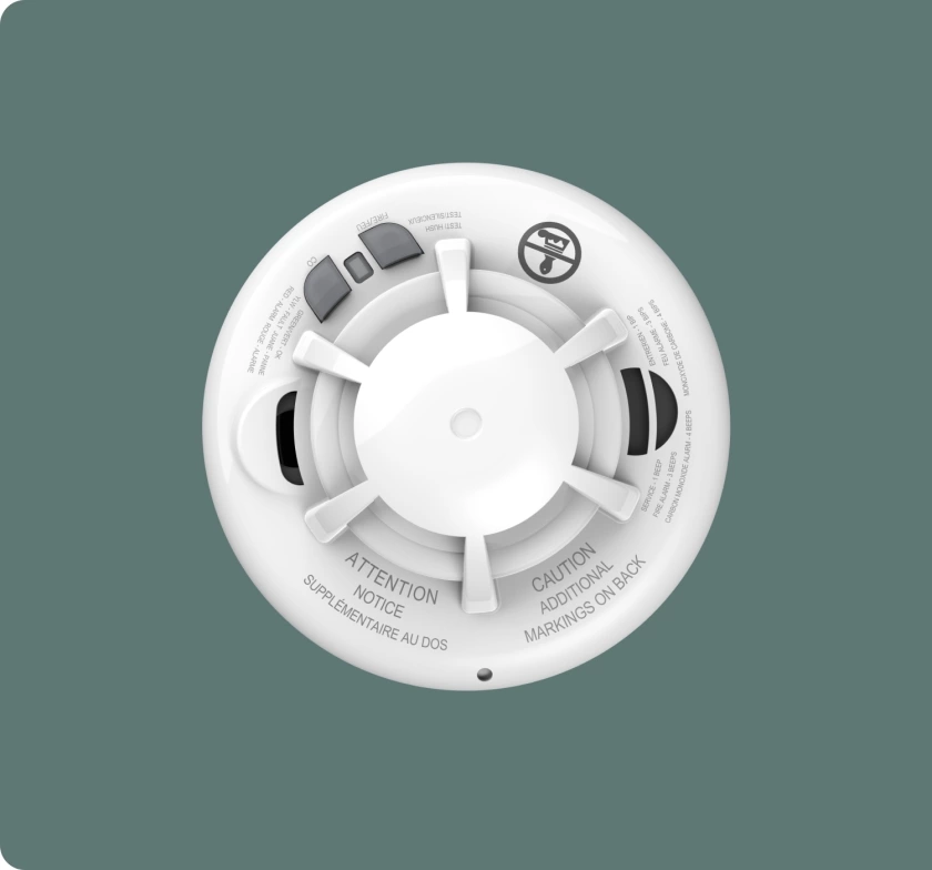 Safety Alarms, CO Detector, Smoke Detector & Water Leak Detector